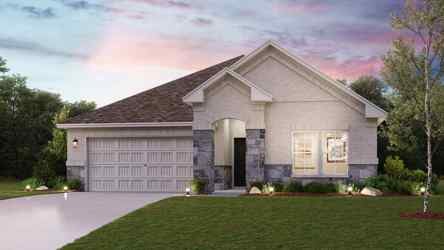 A house with a driveway.