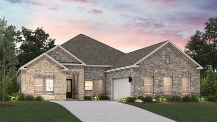 A house with a driveway.