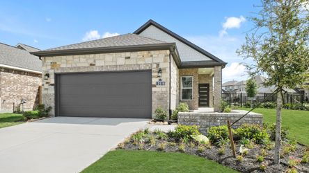 A house with a garage.