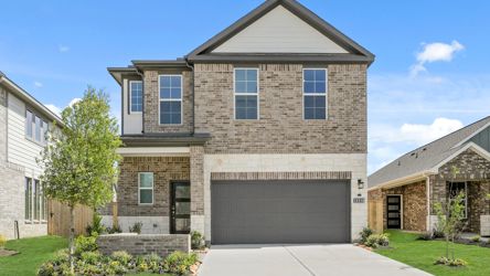 A house with a garage.