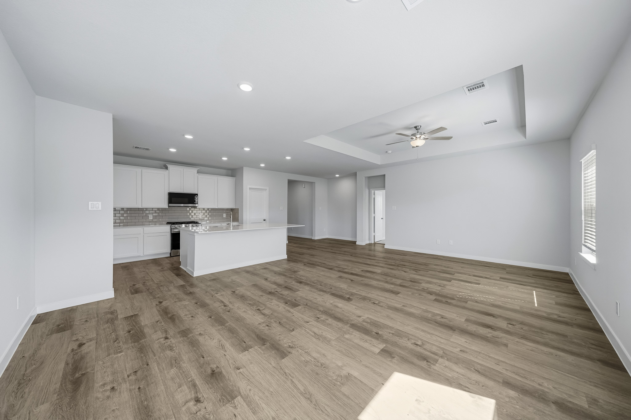 A large empty room.