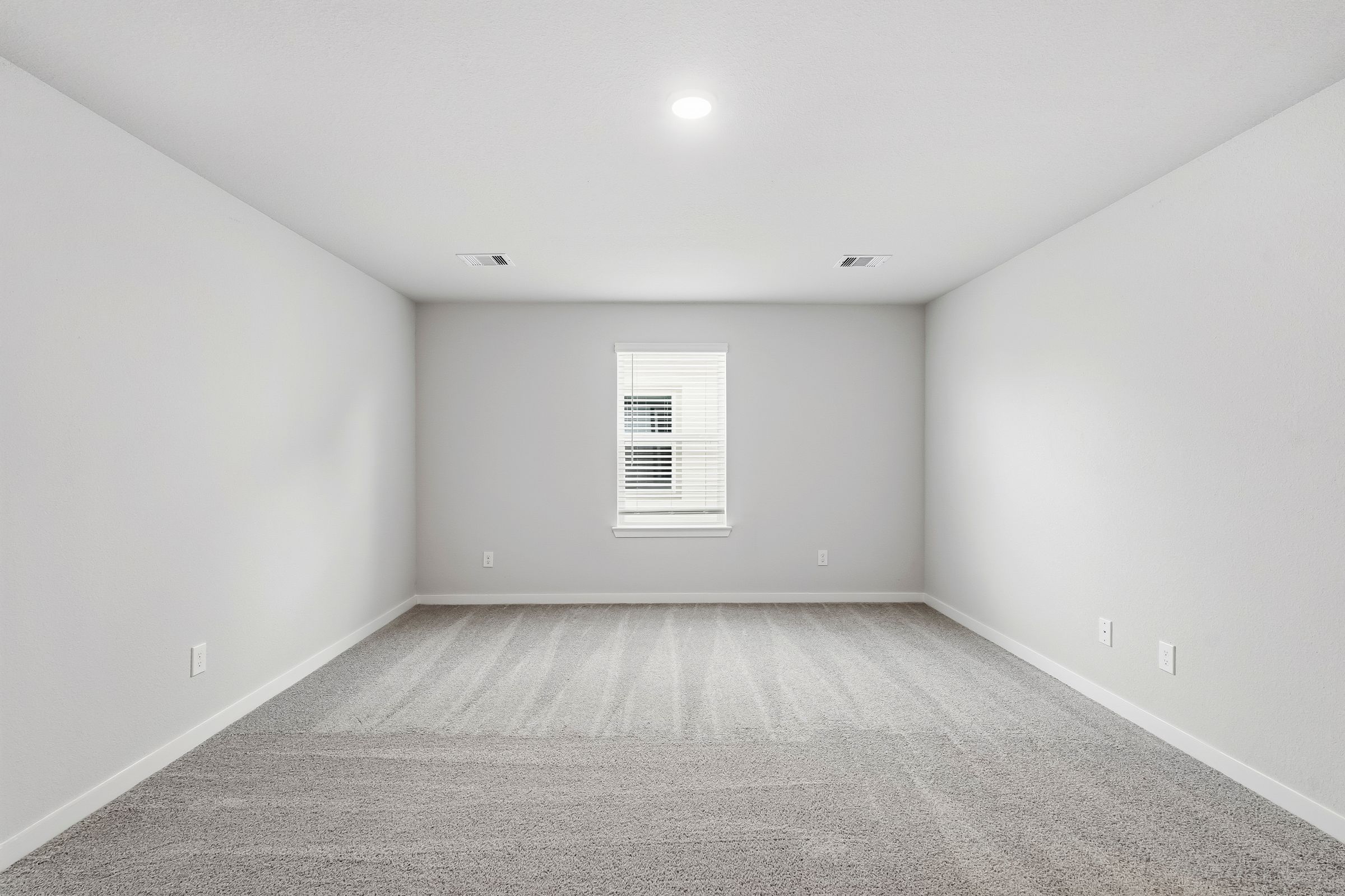 A room with white walls.
