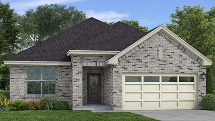 A house with a garage.