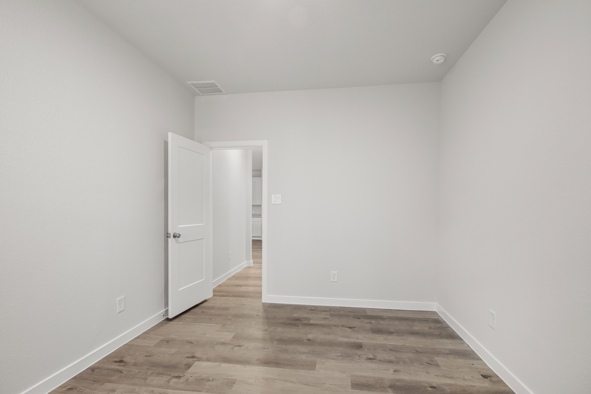 A room with white walls.