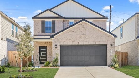 A house with a garage.