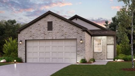 A house with a driveway.