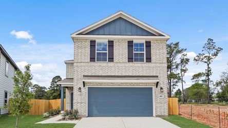 A house with a garage.
