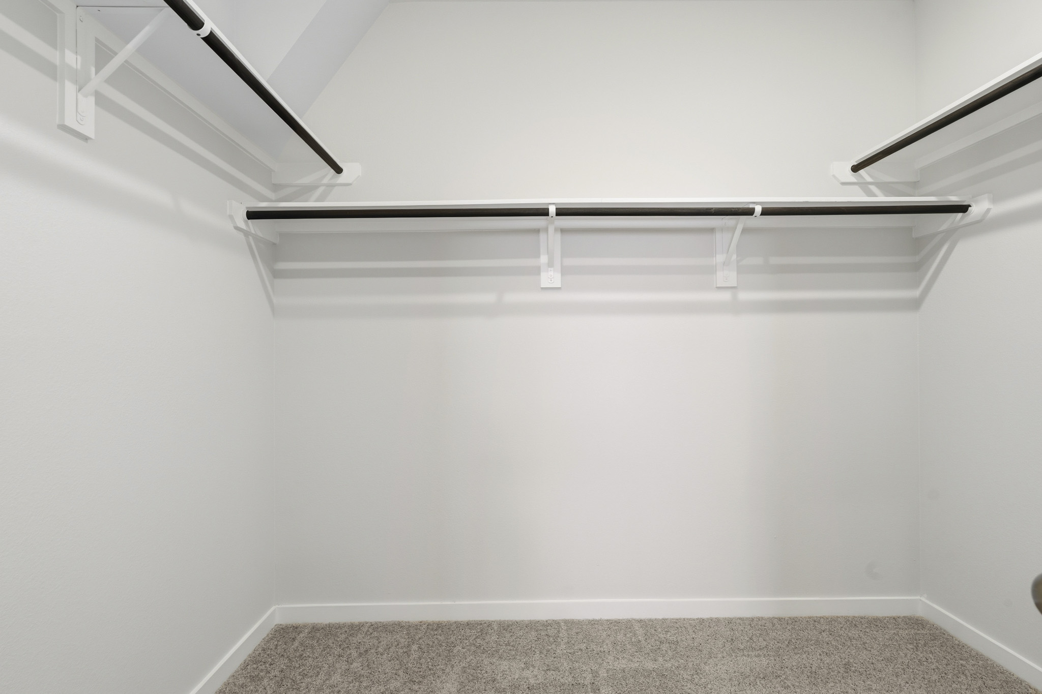 A white ceiling with a light.