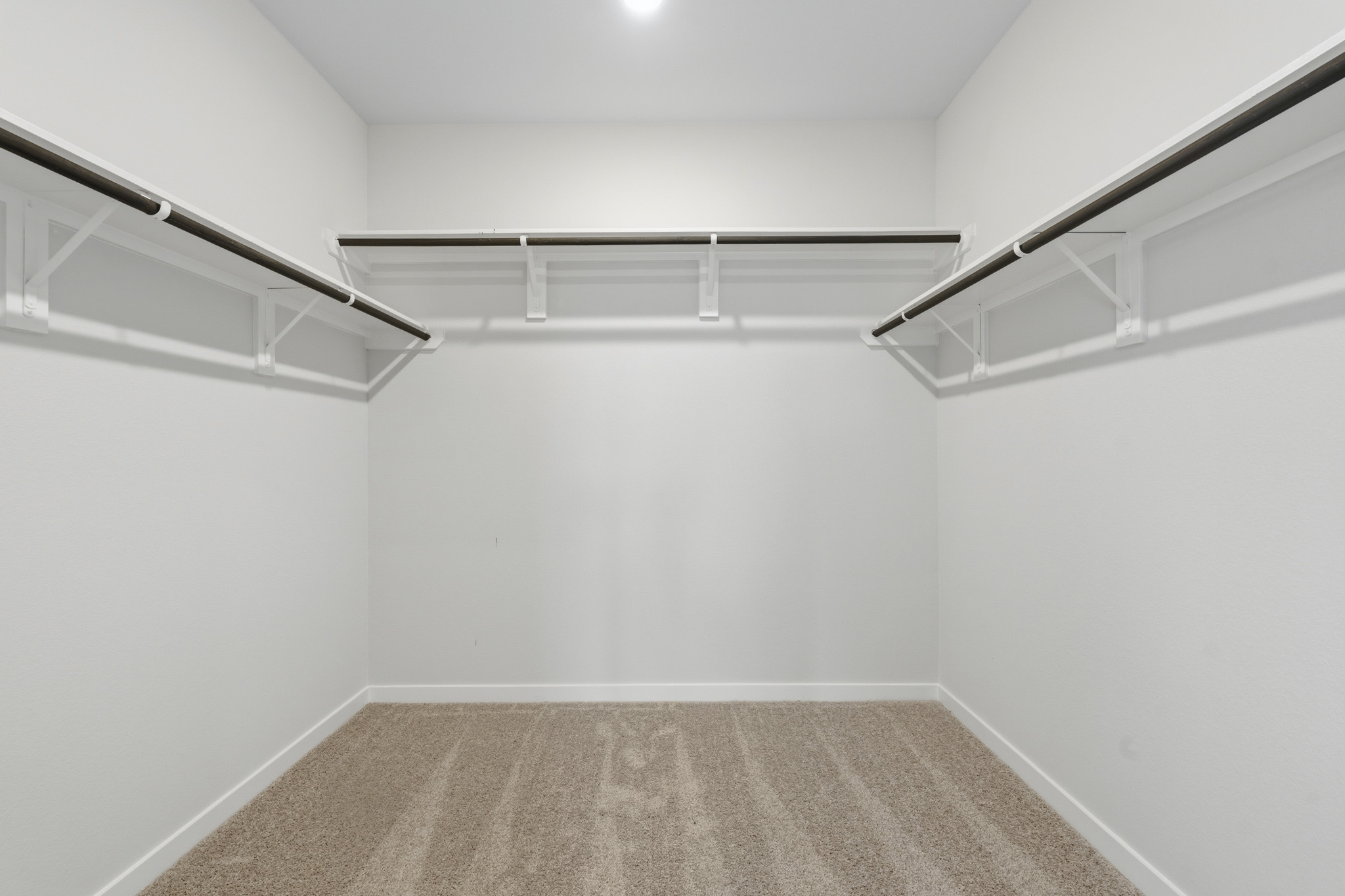 A room with white walls.