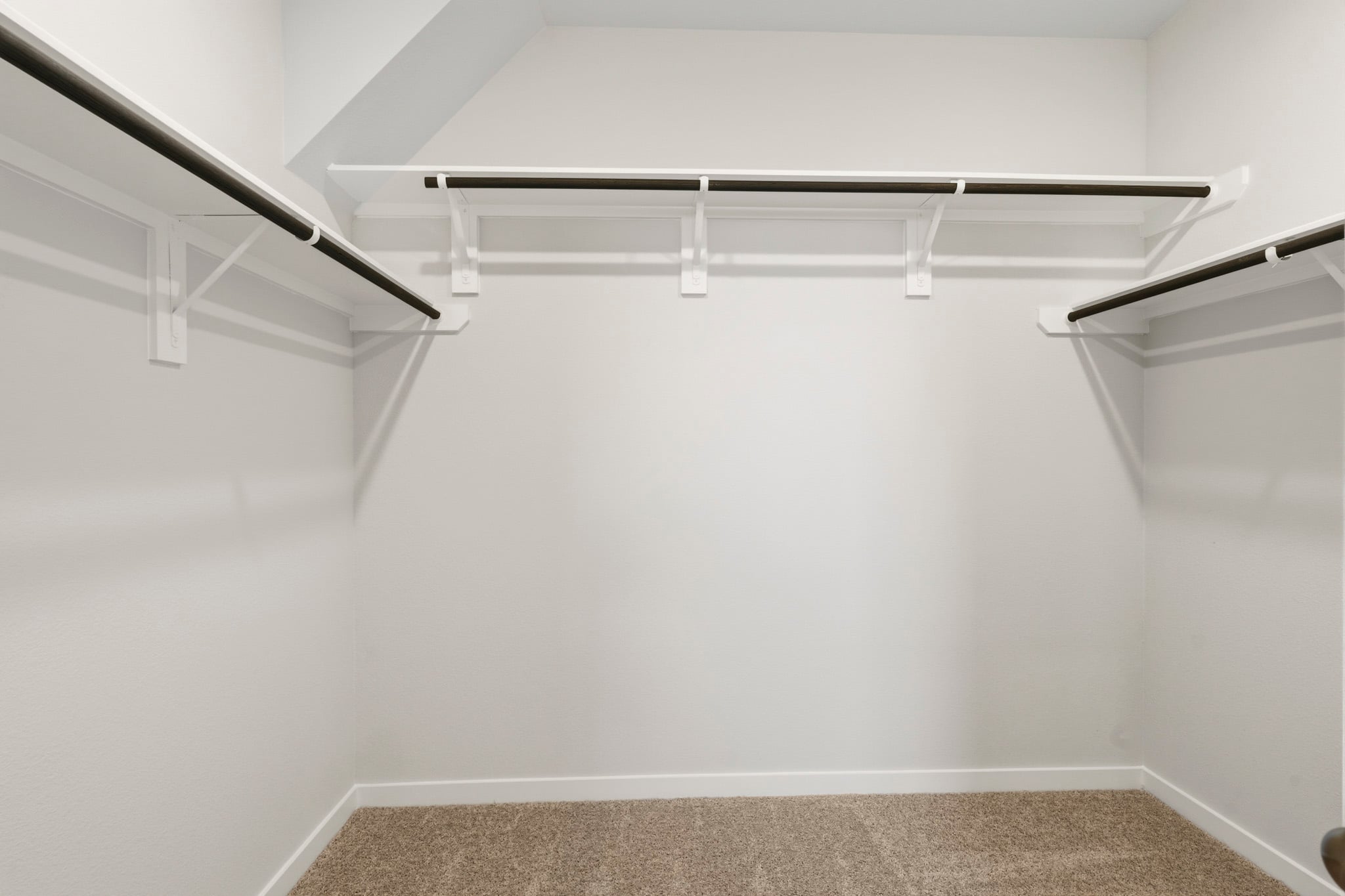 A staircase in a room.