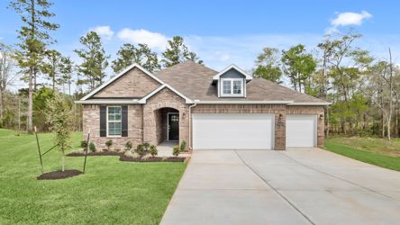 A house with a driveway.