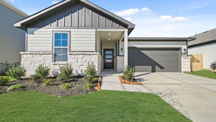 A house with a driveway.