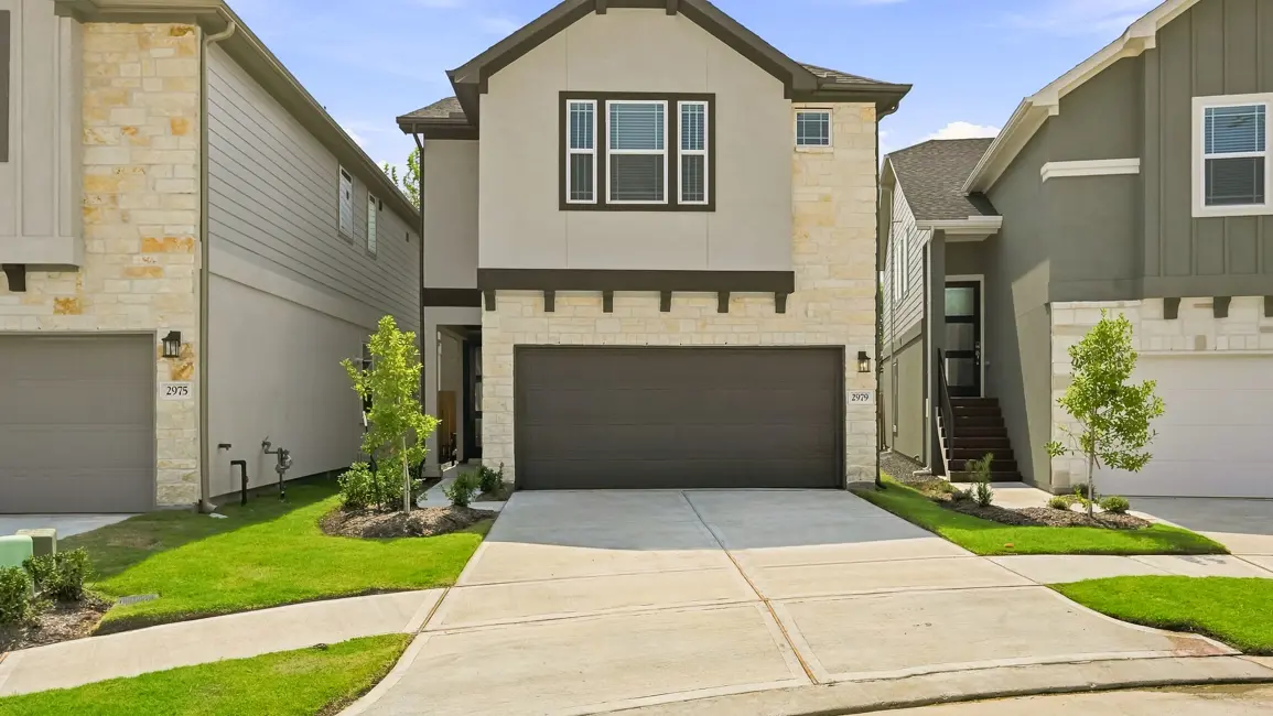 This home — photograph published by the builder