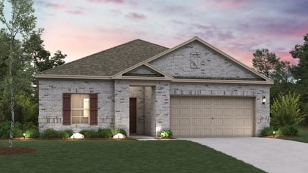 A house with a garage.