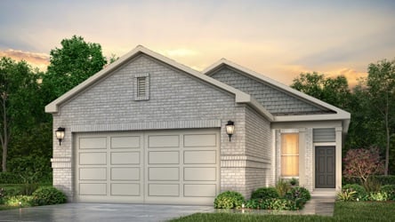 A house with a garage.