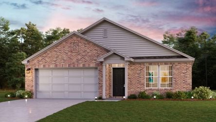 A house with a garage.