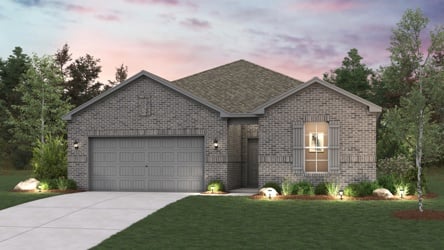 A house with a garage.