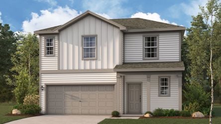 A house with a garage.