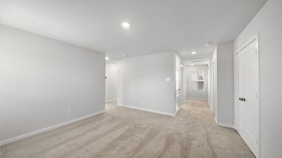A room with white walls.