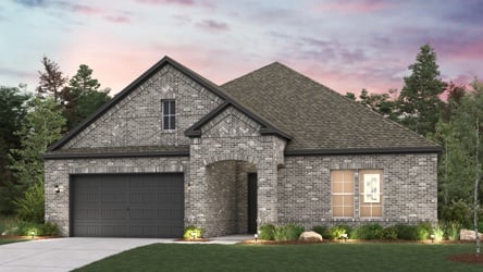 A house with a garage.