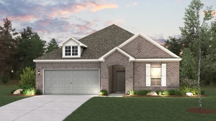 A house with a garage.