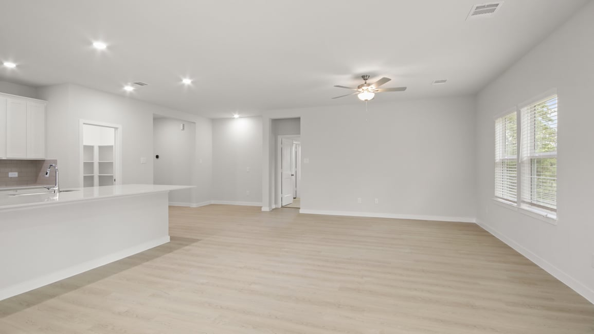 A large empty room.