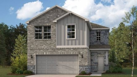 A house with a garage.