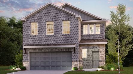 A house with a garage.