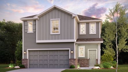 A house with a garage.