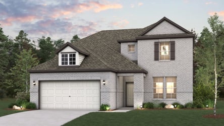 A house with a garage.