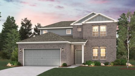 A house with a garage.