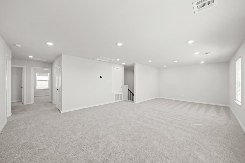 A large empty room.