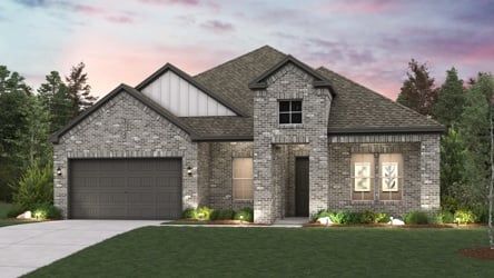 A house with a garage.