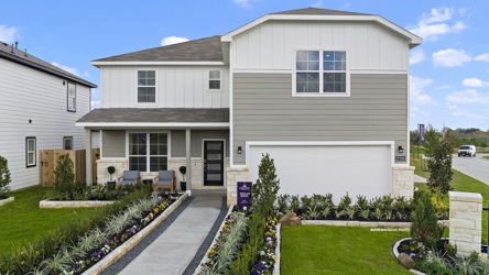 A house with a driveway and a driveway.
