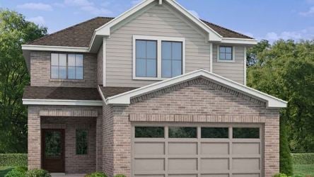 A house with a garage.