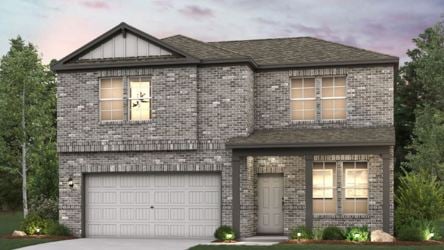 A house with a garage.