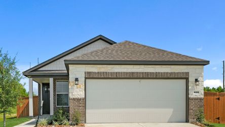 A garage with a garage.