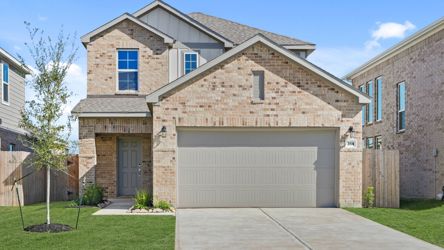 A large brick building.