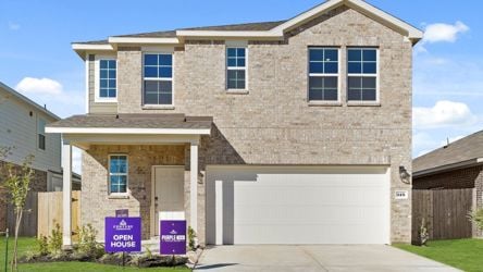 A house with a garage.