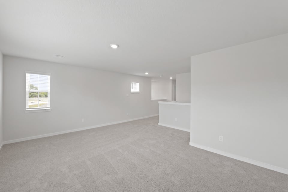 A room with white walls.