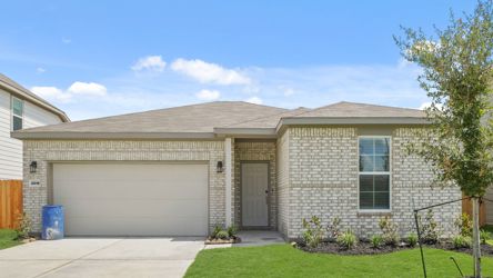 A house with a garage.