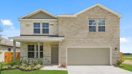 A house with a garage.