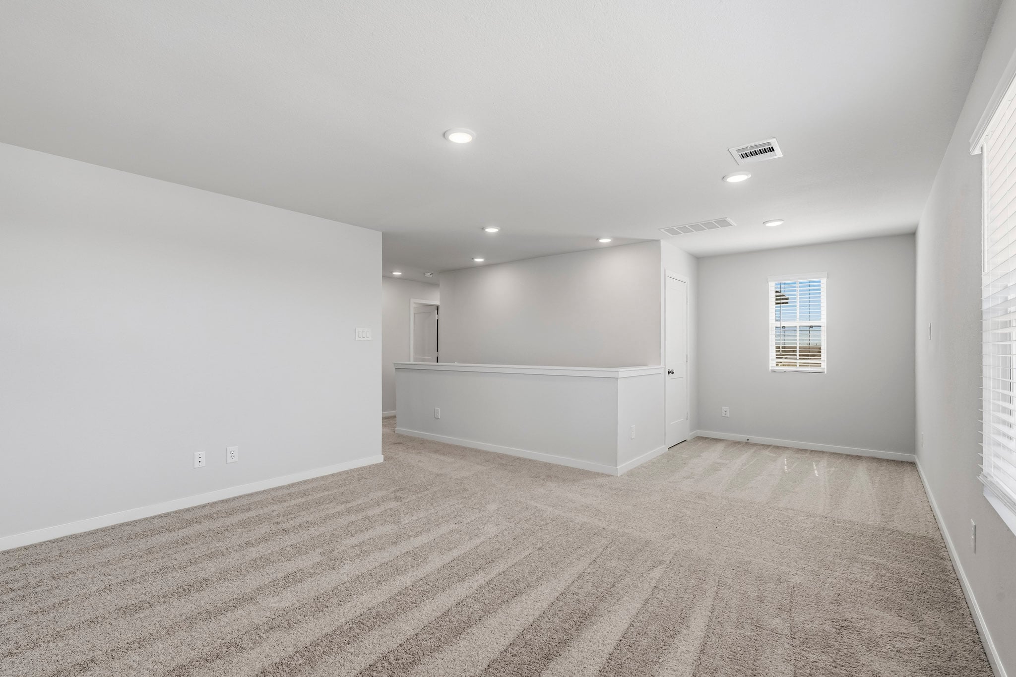A large empty room.