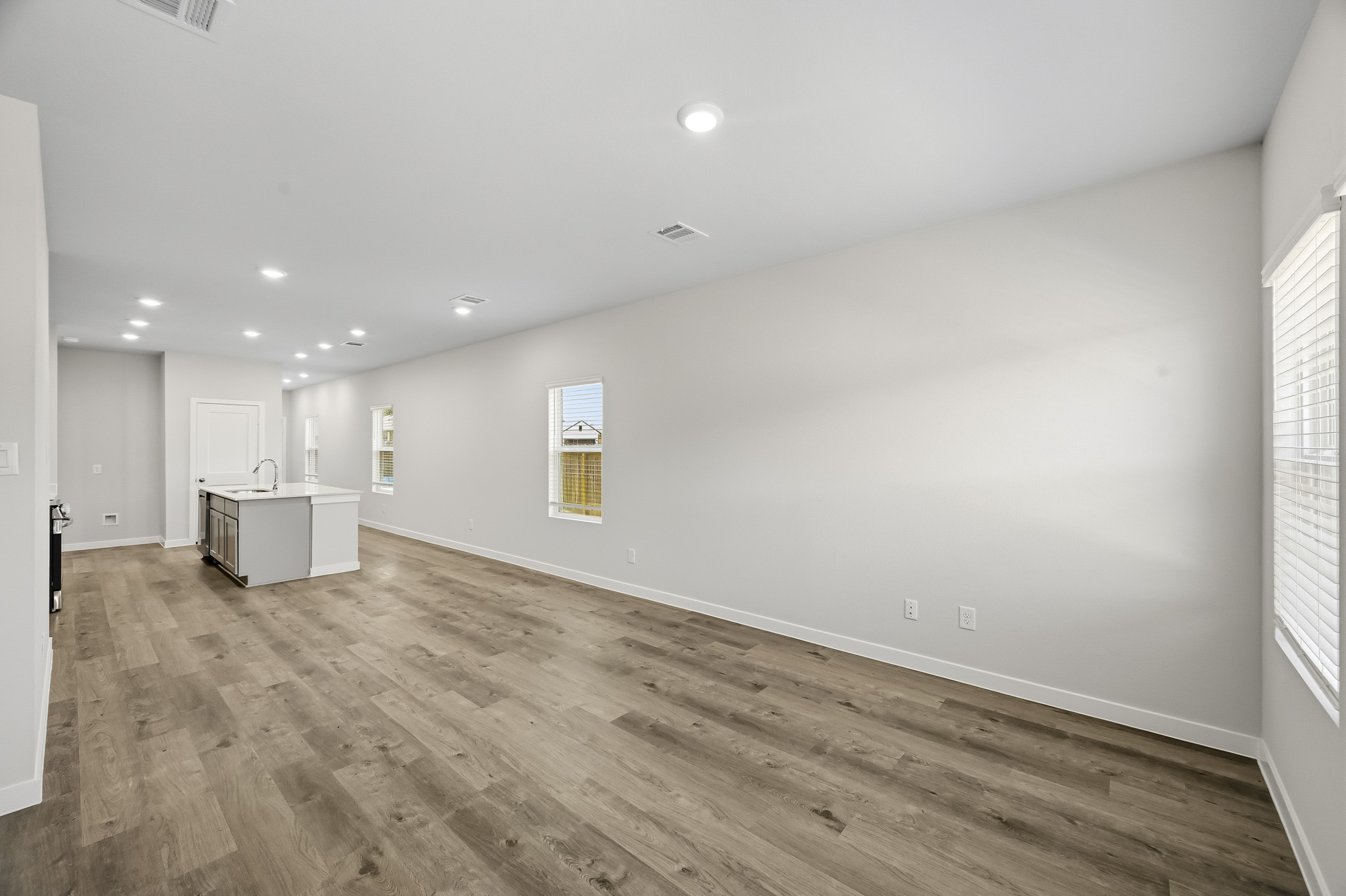 A large empty room.