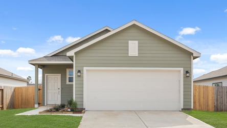 A garage with a garage.