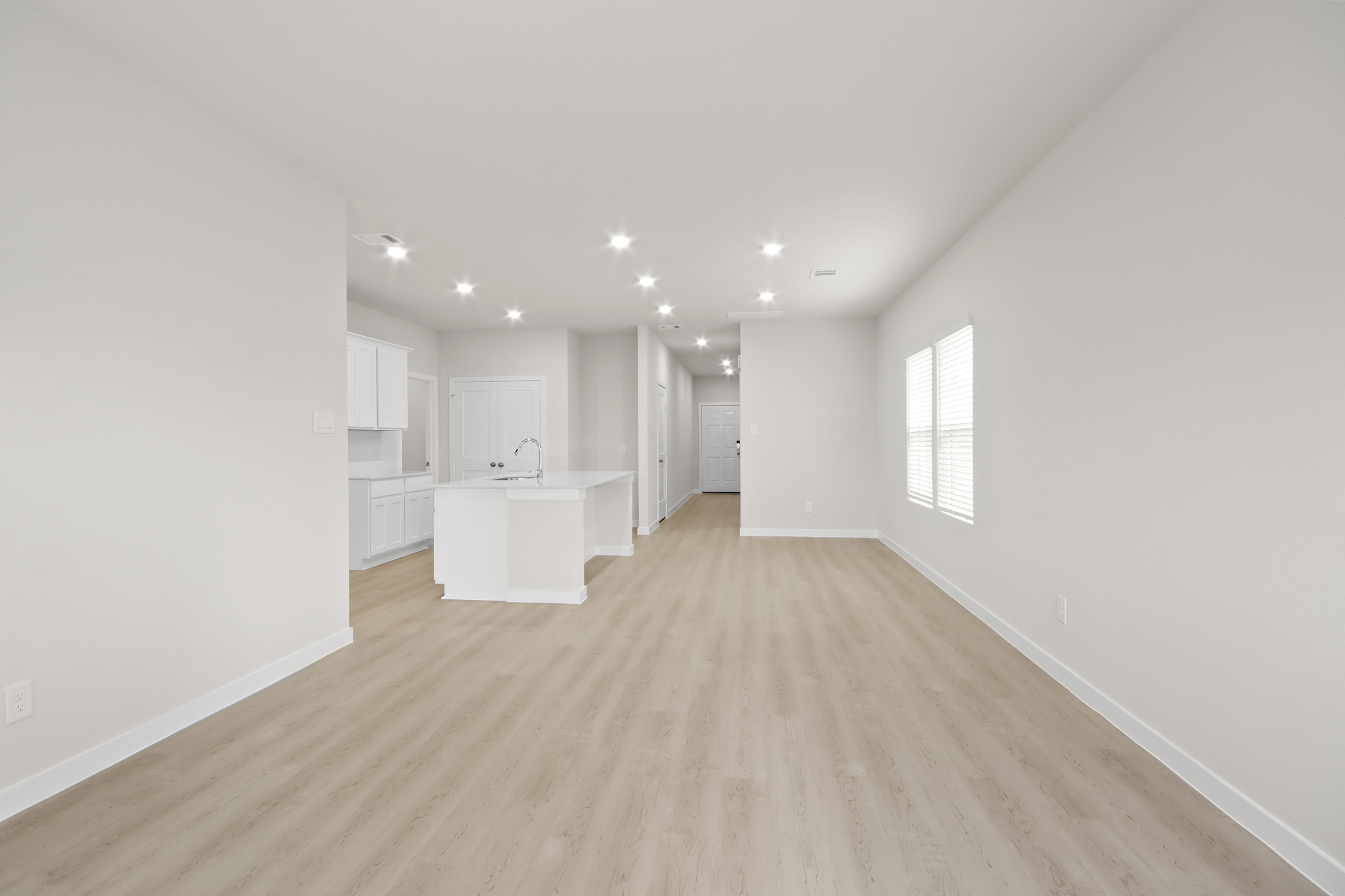 A large empty room.