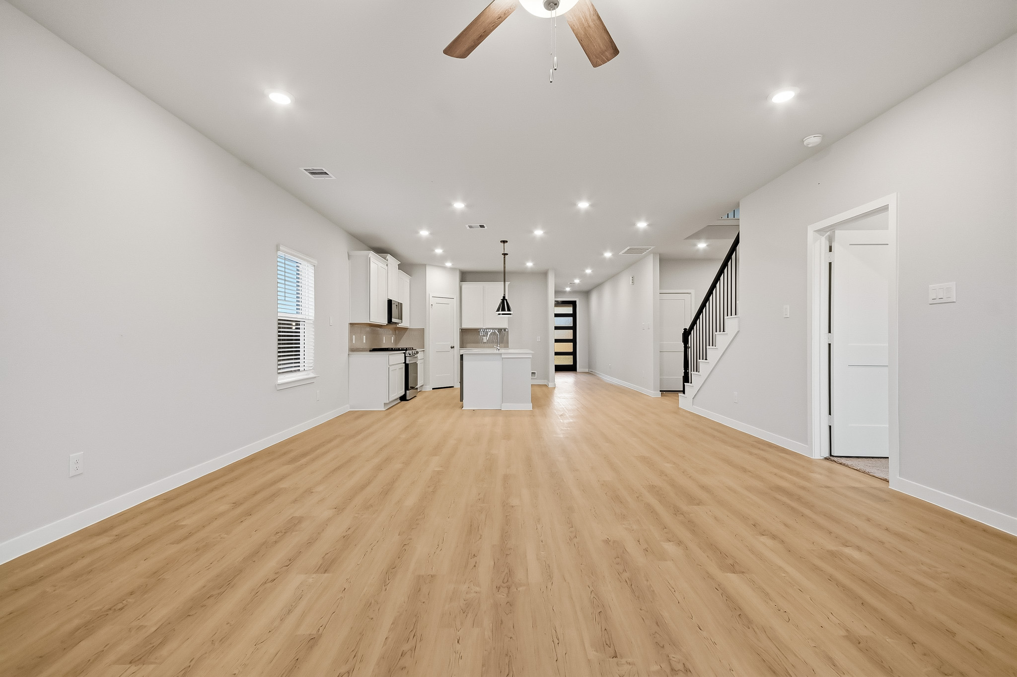 A large empty room.