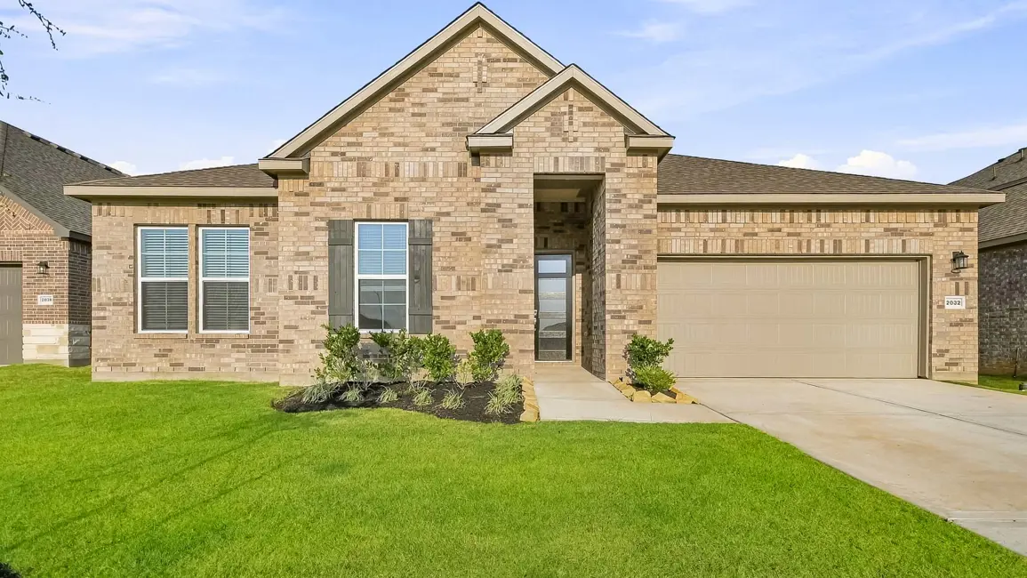 This home — photograph published by the builder