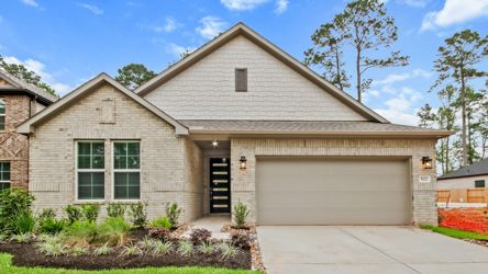 A house with a garage.