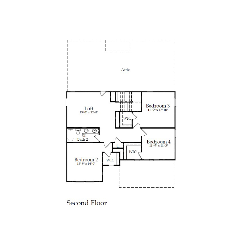 the woodland hills-bellaire_2625_second floor-01
